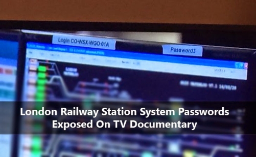 London Railway System Passwords Exposed During TV Documentary